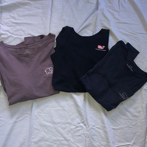 3 long sleeves